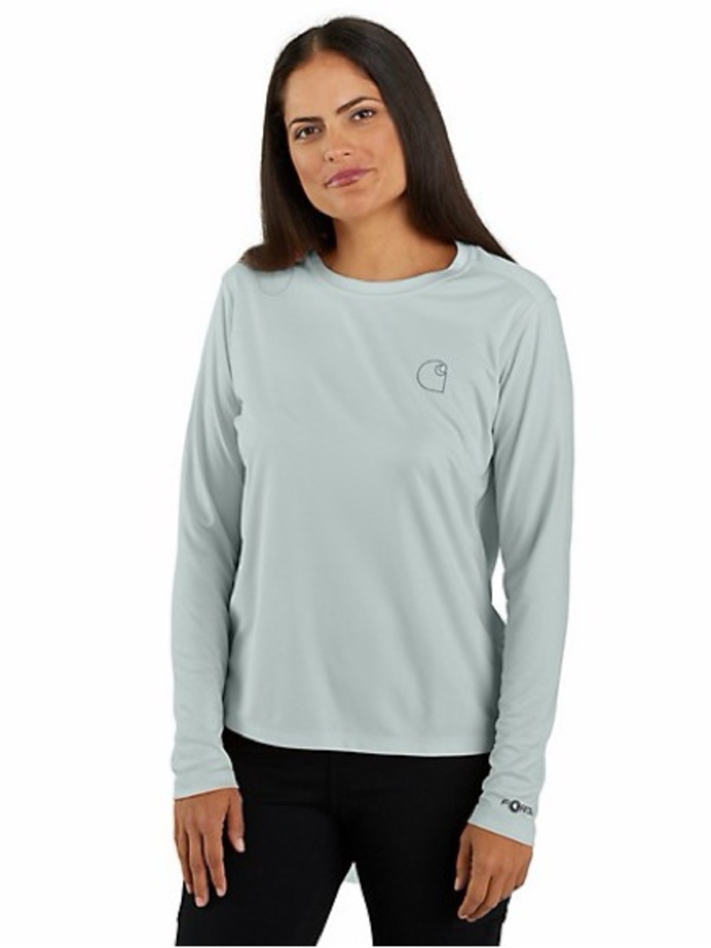 Carhartt Women's Force Sun Defender Relaxed Fit Long-Sleeve - Size XL